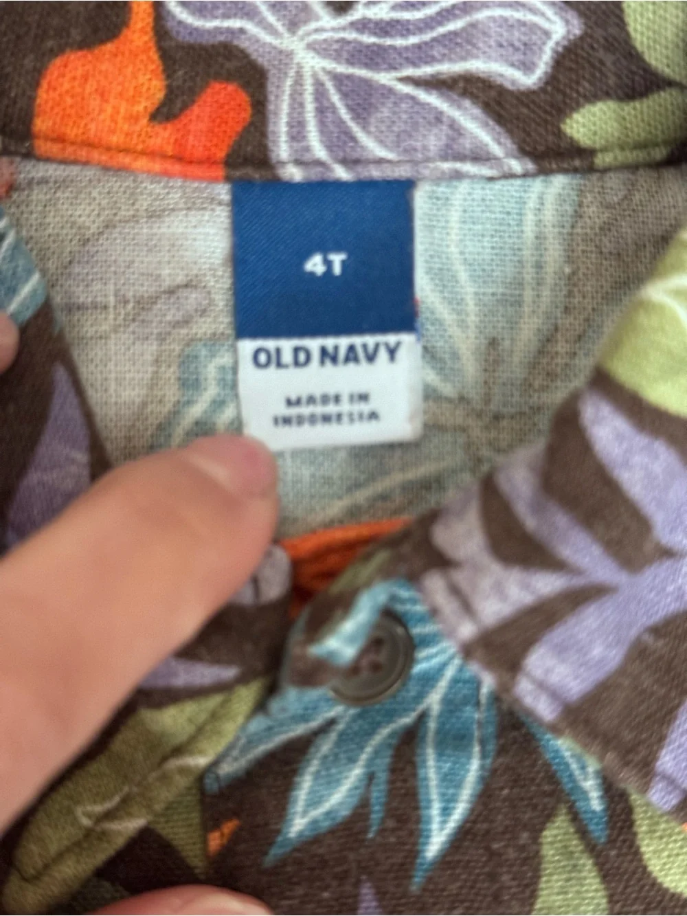 Old Navy Boy Set of 2 Button-Down Kids Shirt Size 4T